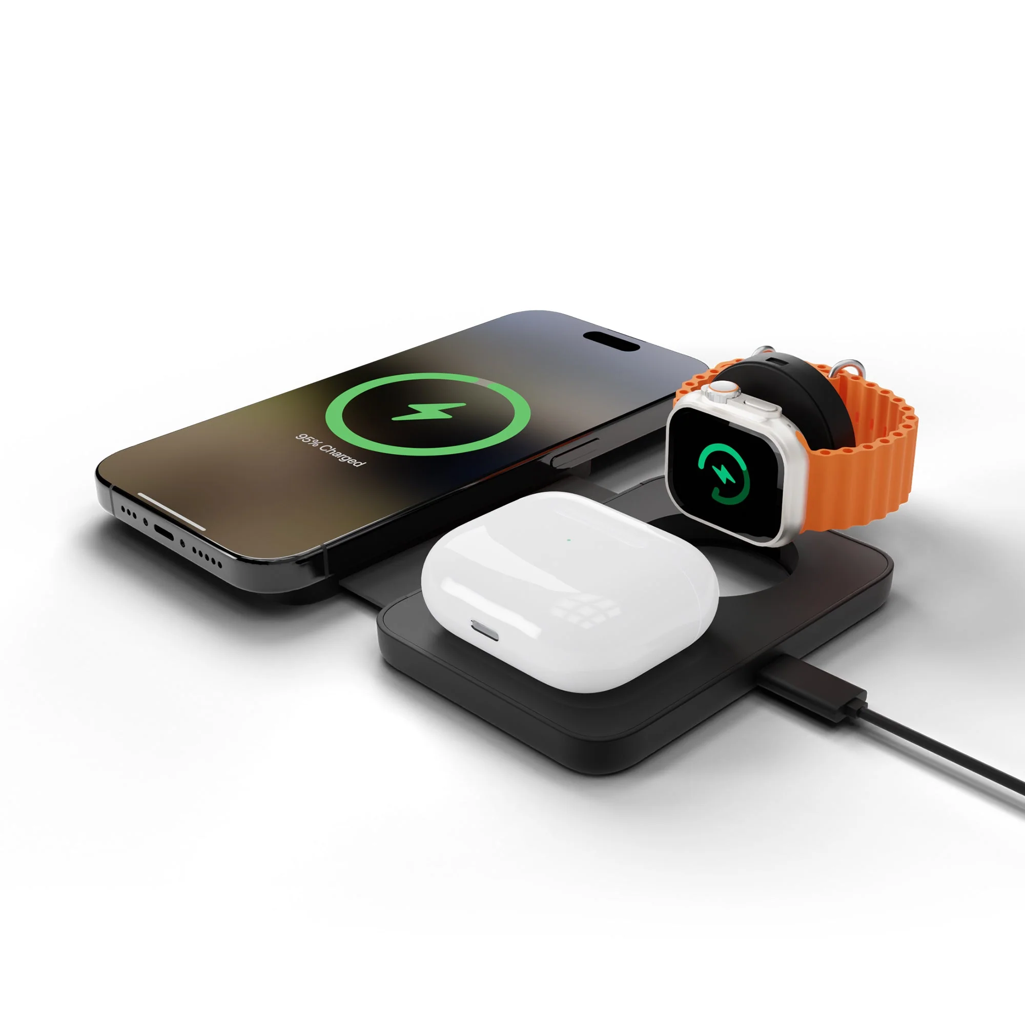3-In-1 Wireless Portable Charger - Image 9